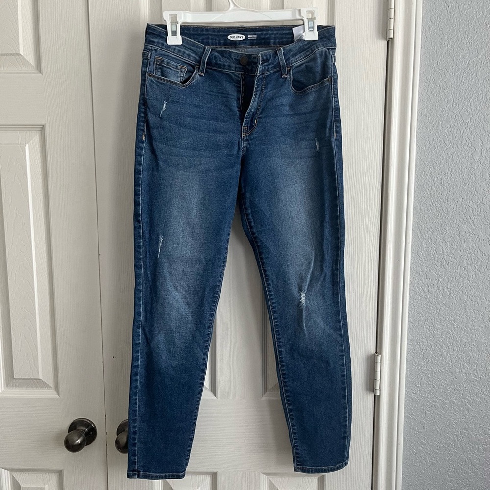 Old navy rockstar super skinny jeans, size 8 short length